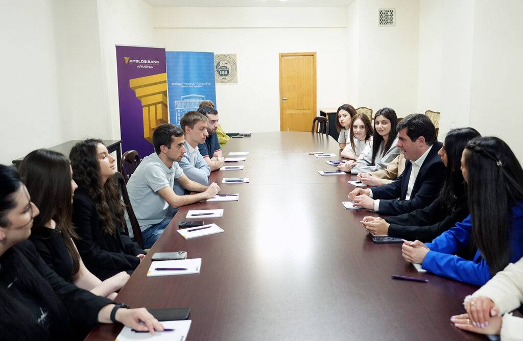 Ուսանողների օրը՝ Բիբլոս Բանկ Արմենիայի կրթաթոշակ ստացած ուսանողների հետ