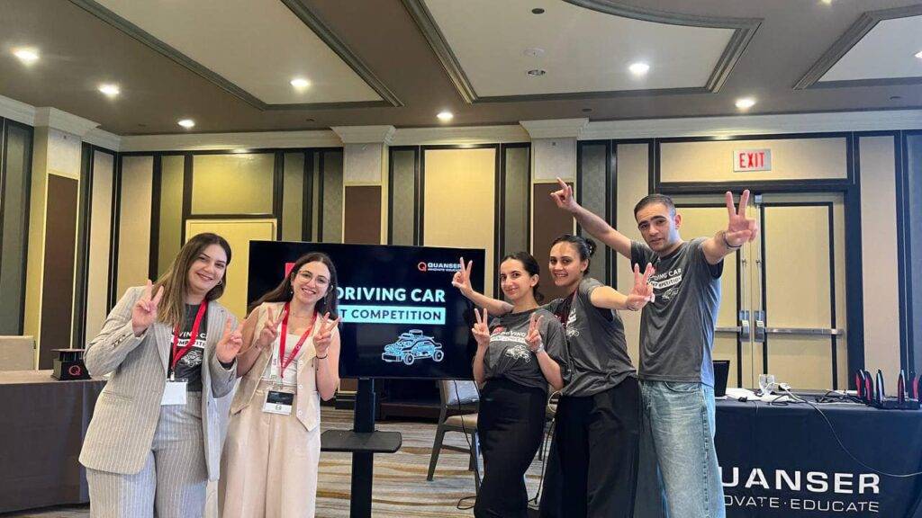 Հայկական թիմը «American Control Conference 2024» գիտաժողովի ընթացքում՝ ինքնավար մեքենաների մրցույթում, զբաղեցրել է երրորդ հորիզոնականը 2 Հայկական թիմը «American Control Conference 2024» գիտաժողովի ընթացքում՝ ինքնավար մեքենաների մրցույթում, զբաղեցրել է երրորդ հորիզոնականը