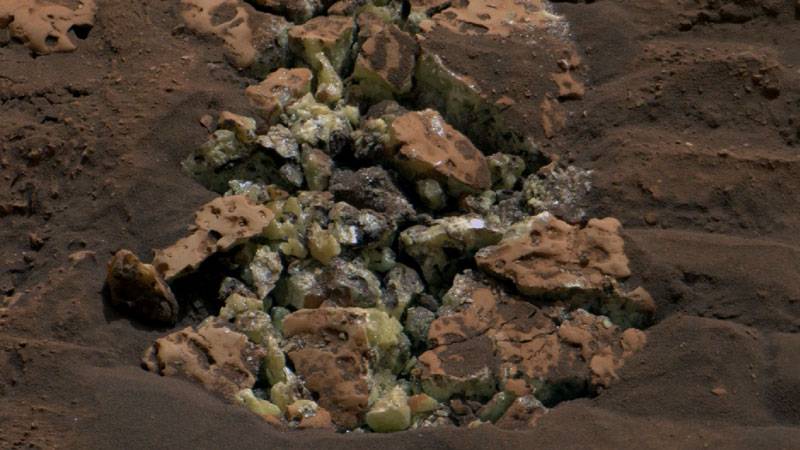 Մարսի վրա մաքուր ծծումբ է հայտնաբերվել․ NASA 1 Մարսի վրա մաքուր ծծումբ է հայտնաբերվել․ NASA