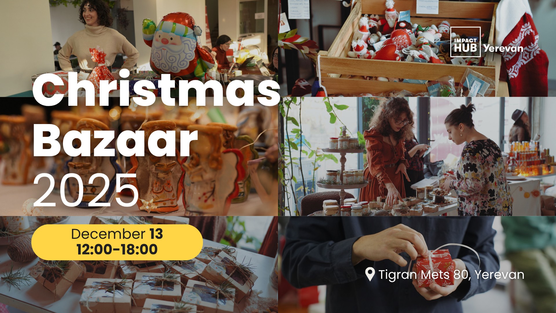 Christmas Bazaar 2025 by Impact Hub Yerevan