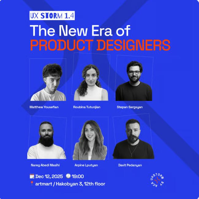 UX Storm 1.4 - The New Era of Product Designers