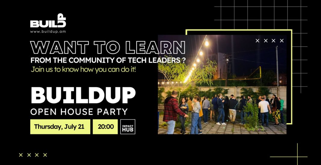 BuildUp Bootcamp-ը կազմակերպում է տեղեկատվական հանդիպում-երեկույթ