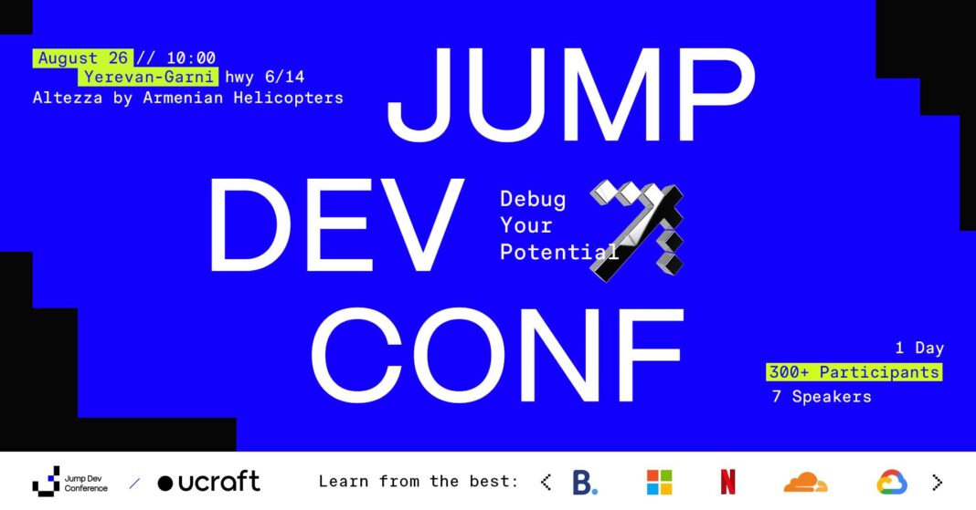 Jump Dev Conference-ը կհամախմբի տեխնոլոգիական ոլորտի փորձագետների և էնտուզիաստների ամբողջ աշխարհից
