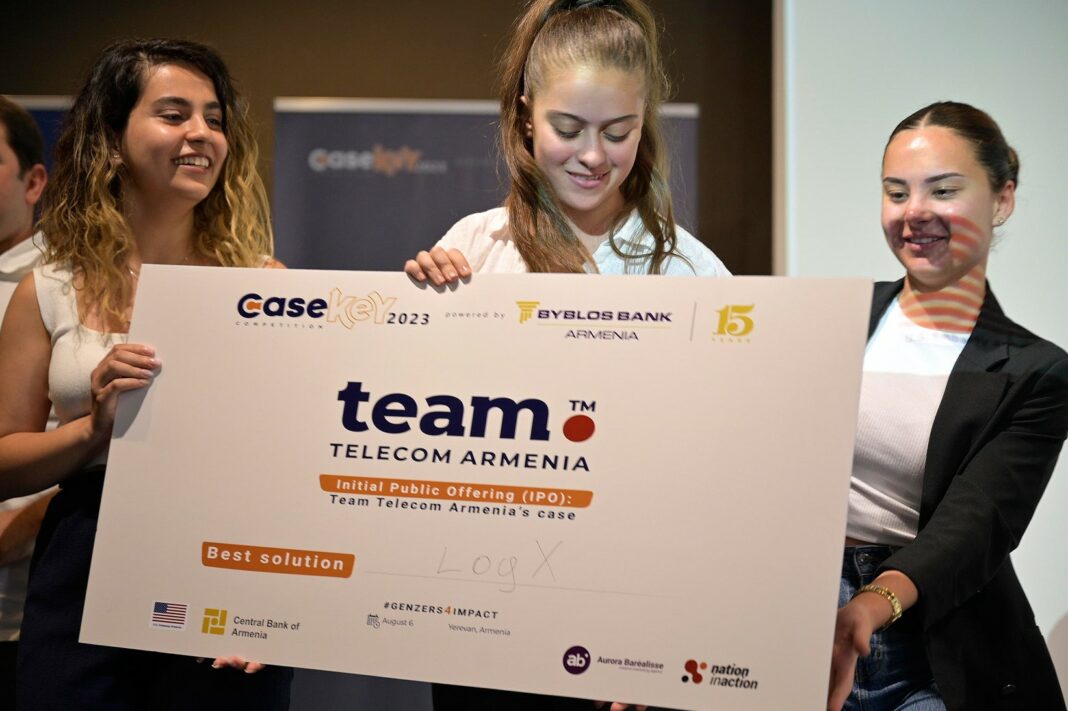 CaseKey մրցույթի հաղթողները դարձել են Team Telecom Armenia-ի բաժնետերեր