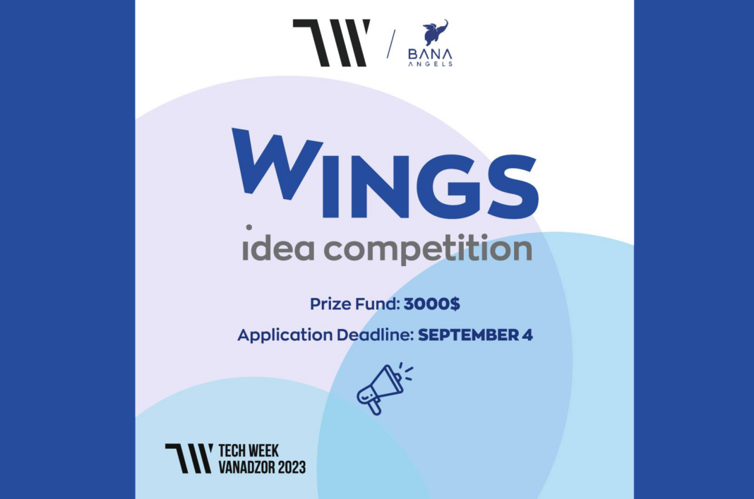 Tech Week 2023-ի շրջանակներում մեկնարկում է Wings գաղափարների մրցույթը