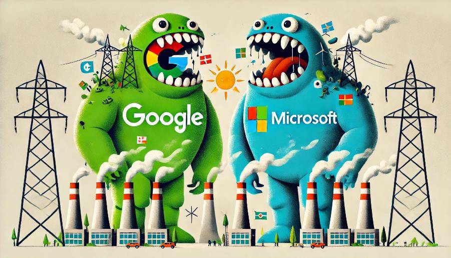 Google-ը և Microsoft-ը ավելի շատ էներգիա են սպառում, քան 100-ից ավելի երկրներ