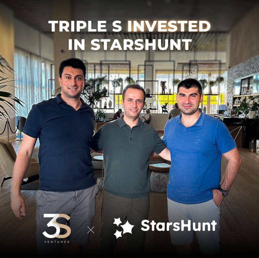 Triple S Ventures-ը ներդրում է կատարել StarsHunt ստարտափում